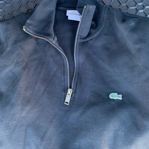 NWOT LACOSTE QUARTER ZIP